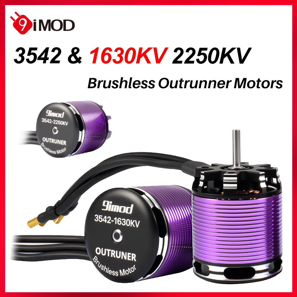 Esc 4In1 Brushless - 9IMOD فرش السيارات ESC كومبو 3542