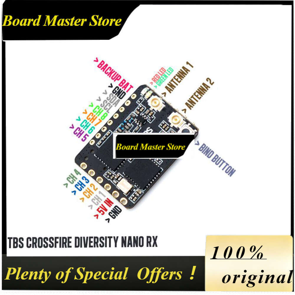 Crossfire Receiver Rx - جهاز استقبال BoMaSTBS Crossfire Diversity Nano