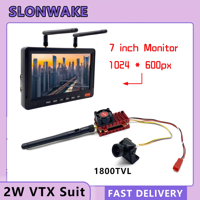 Drone Rc With Camera - كاميرا SLONWAKE 5.8G 2W VTX FPV