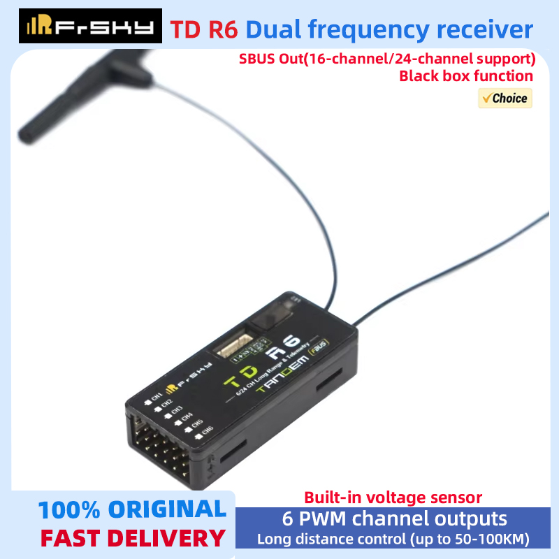 Frsky Receiver Module - جهاز استقبال FrSky TD R6 ثنائي
