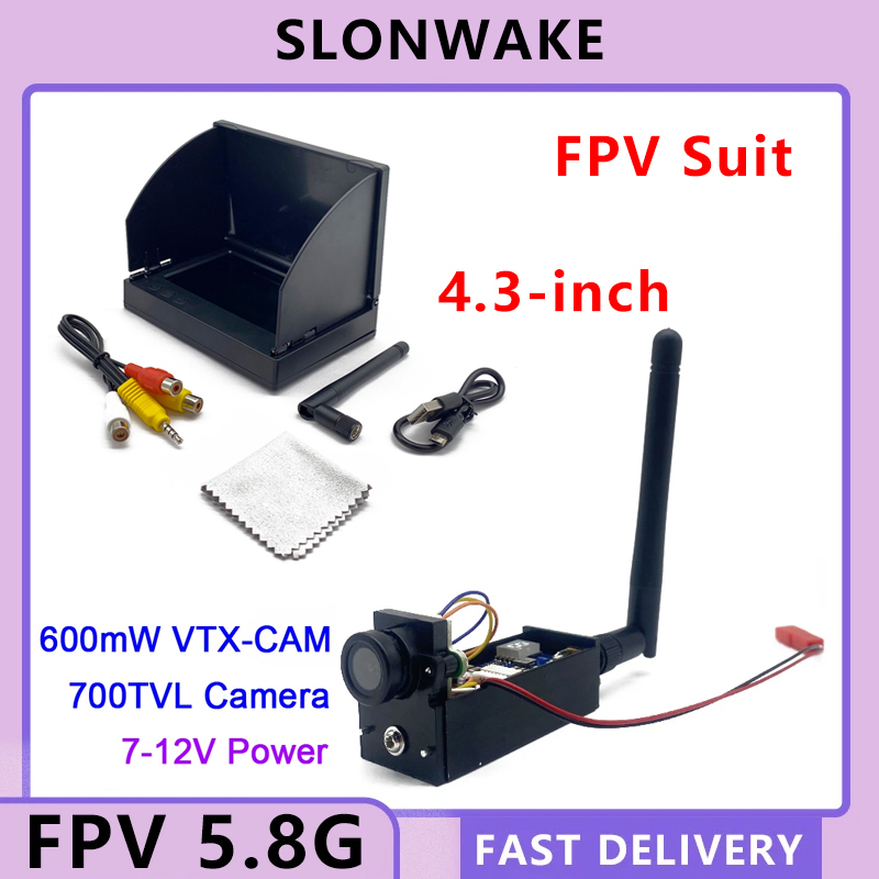 Drone Rc With Camera - SLONWAKE FPV 5.8G 600mW قابل للتعديل
