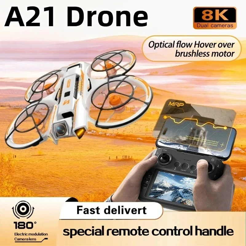 Esc 4In1 Brushless - طائرة A21 PRO الأصلية 4K احترافية