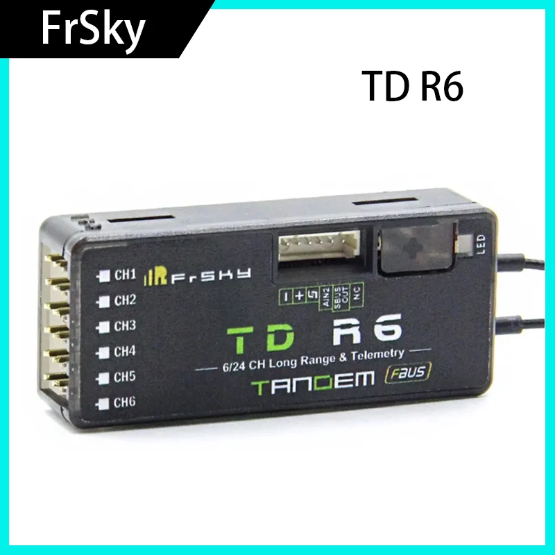 Frsky Receiver Module - جهاز استقبال FrSky TD R6 2.4G/900MHz