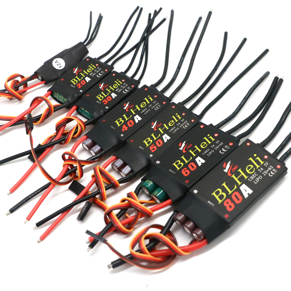 Drone Rc Airplane - BLHeli فرش ESC 80A 12A 20A
