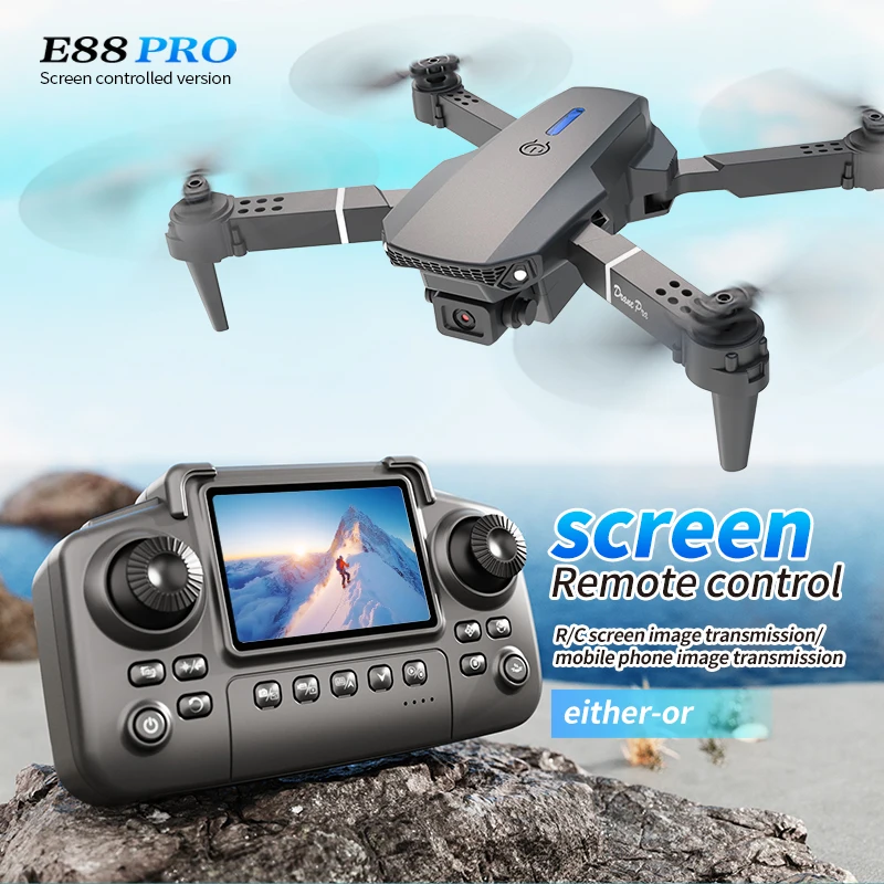 Rc Drone E88 - طائرة بدون طيار E88 PRO مع