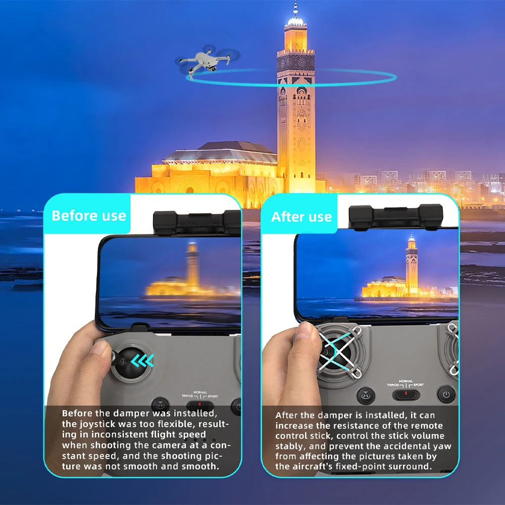 وحدة تحكم في سرعة الروك لـ DJI - مراجعة Drone Rcfpvpro وسعره