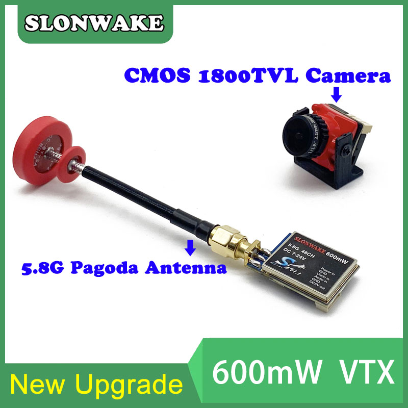 5.8G 48CH 600mW قابل للتعديل V - مراجعة Drone Rc Airplane وسعره