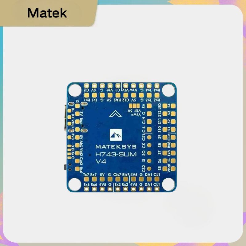 وحدة تحكم طيران Matek H743 SLI - مراجعة Drone Rc V4 وسعره