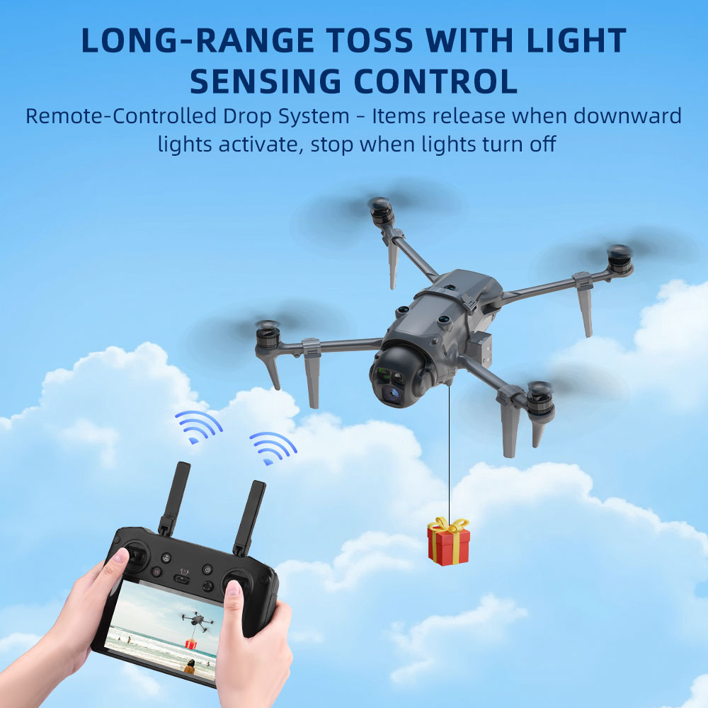 نظام BRDRC Airdrop لطائرة DJI  - مراجعة Drone Rcfpvpro وسعره