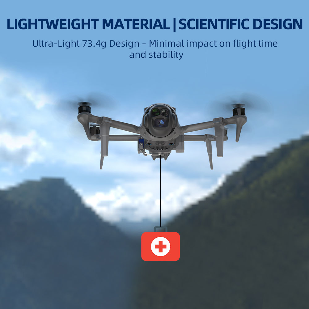 نظام BRDRC Airdrop لطائرة DJI  - مراجعة Drone Rcfpvpro وسعره