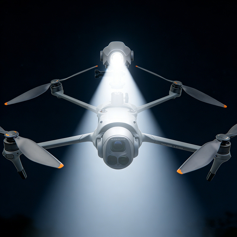 مجموعة واحدة من أضواء البحث وا - مراجعة Drone Rcfpvpro وسعره