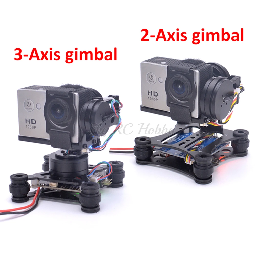 خفيفة الوزن 2-محور/3-محور فرش  - مراجعة Esc 4In1 Brushless وسعره