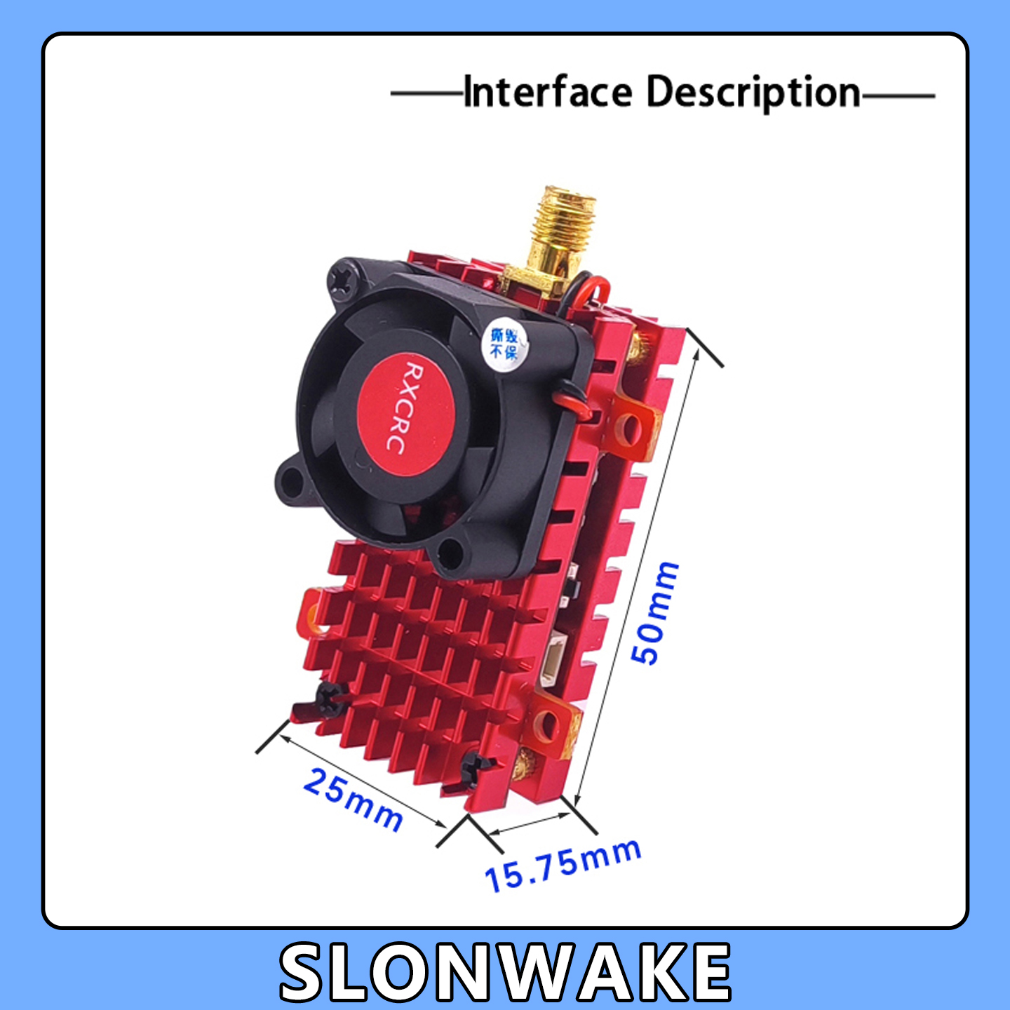 كاميرا SLONWAKE 5.8G 2W VTX FP - مراجعة Drone Rc With Camera وسعره