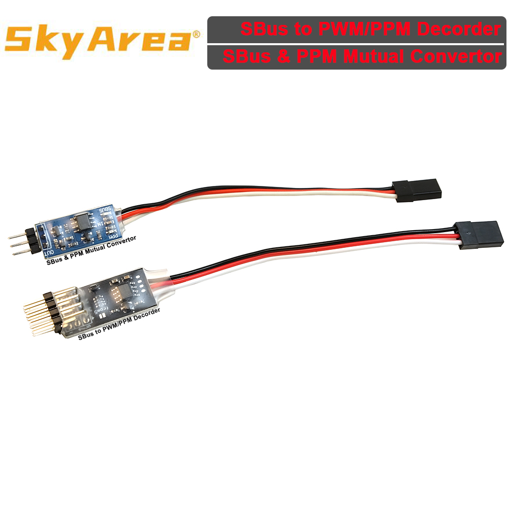 Skyrea-SBUS pppm PWM Decorder  - مراجعة Frsky Receiver Module وسعره