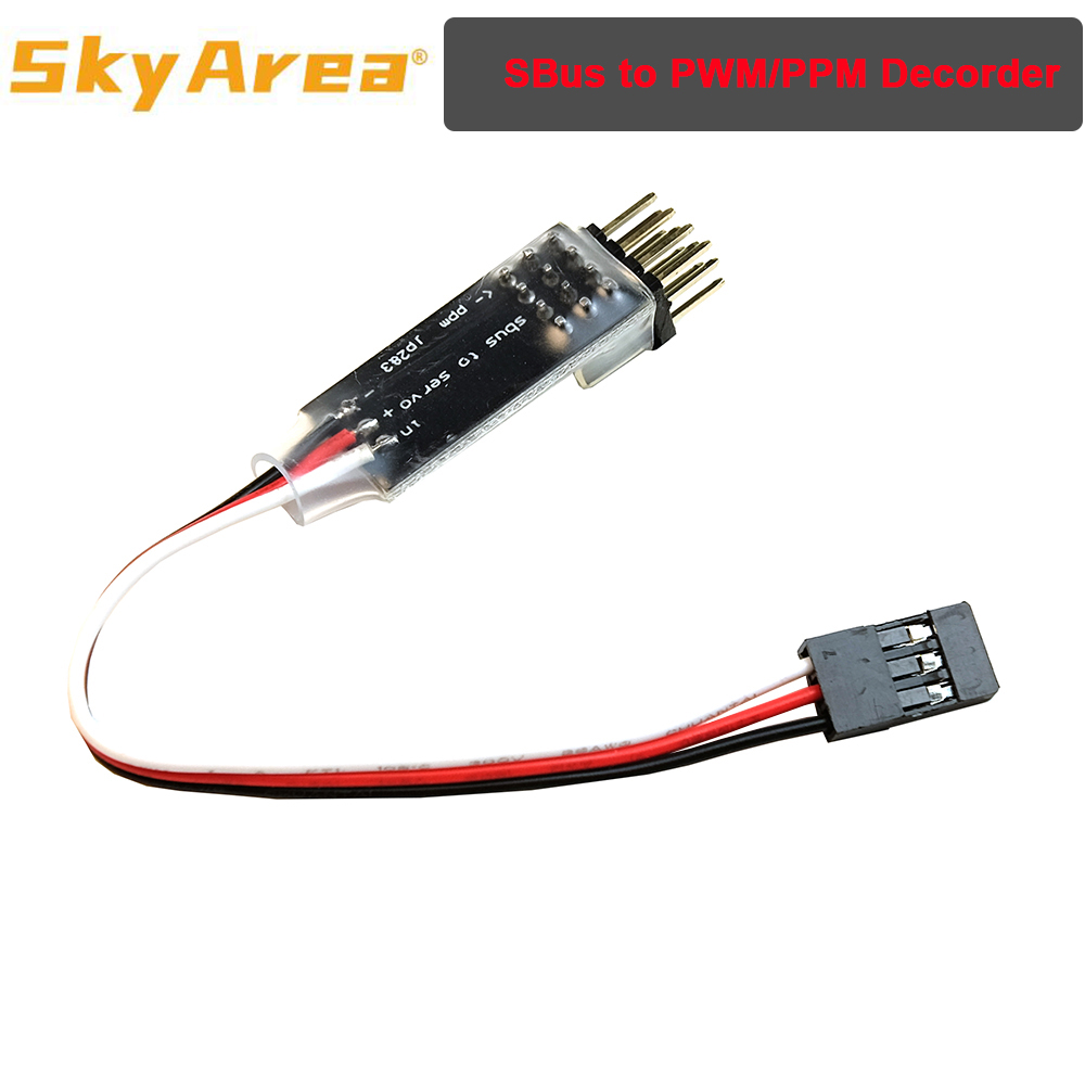 Skyrea-SBUS pppm PWM Decorder  - مراجعة Frsky Receiver Module وسعره