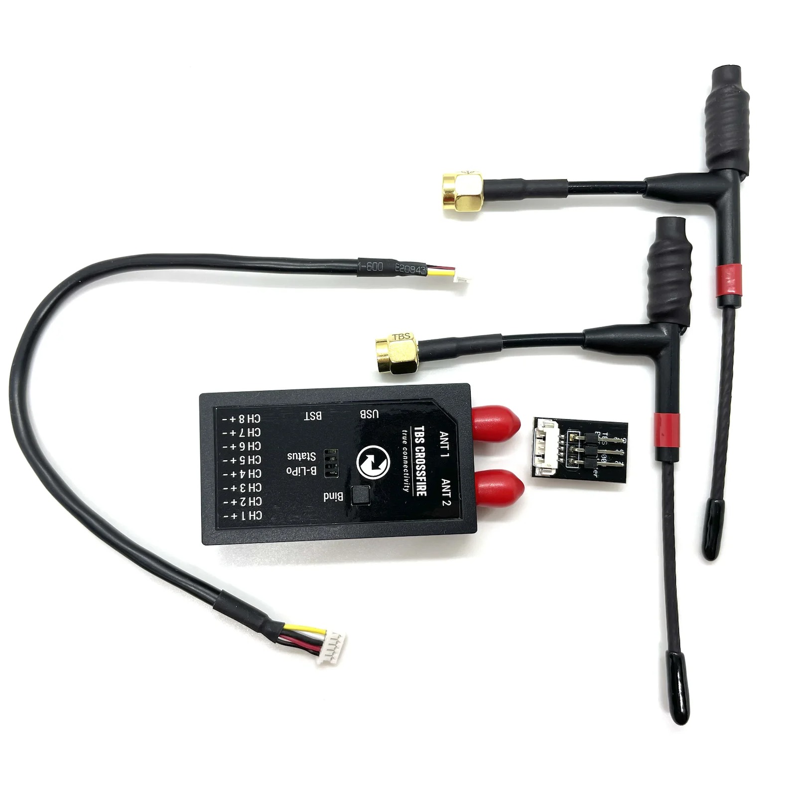 جهاز استقبال TBS Crossfire 8CH - مراجعة Crossfire Receiver Rx وسعره