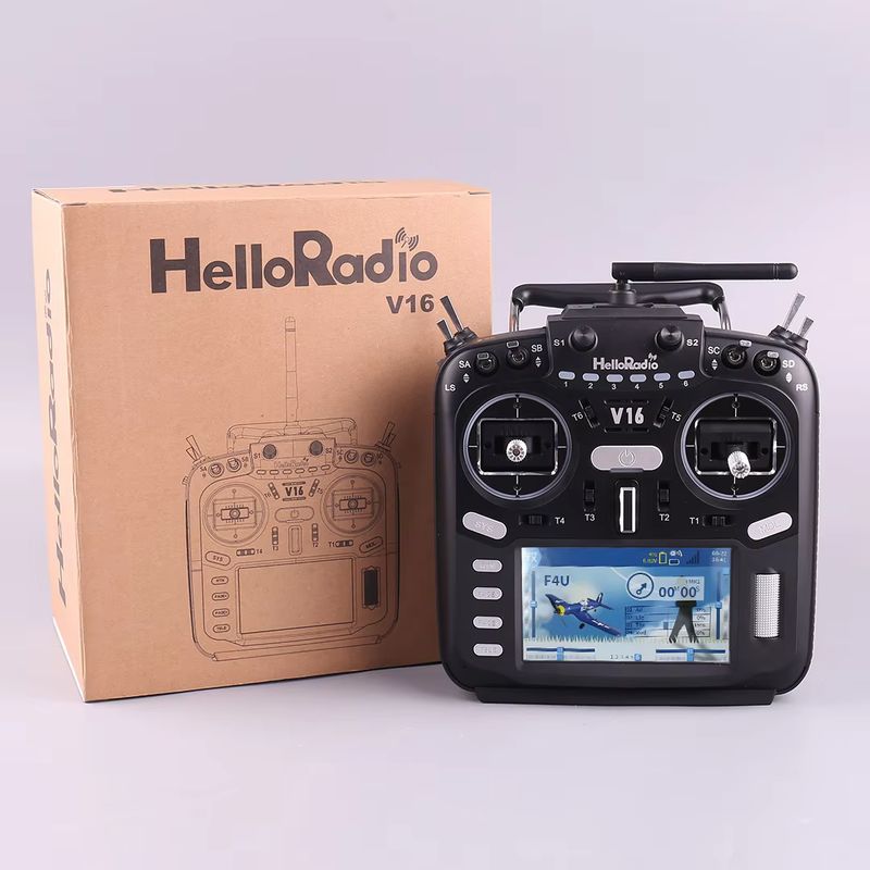HelloRadio V16 MAX 6CH RC الار - مراجعة Drone Motion Rc وسعره