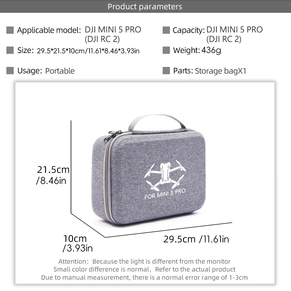 حقيبة حمل للتخزين لطائرة DJI M - مراجعة Drone Carrying Bag وسعره