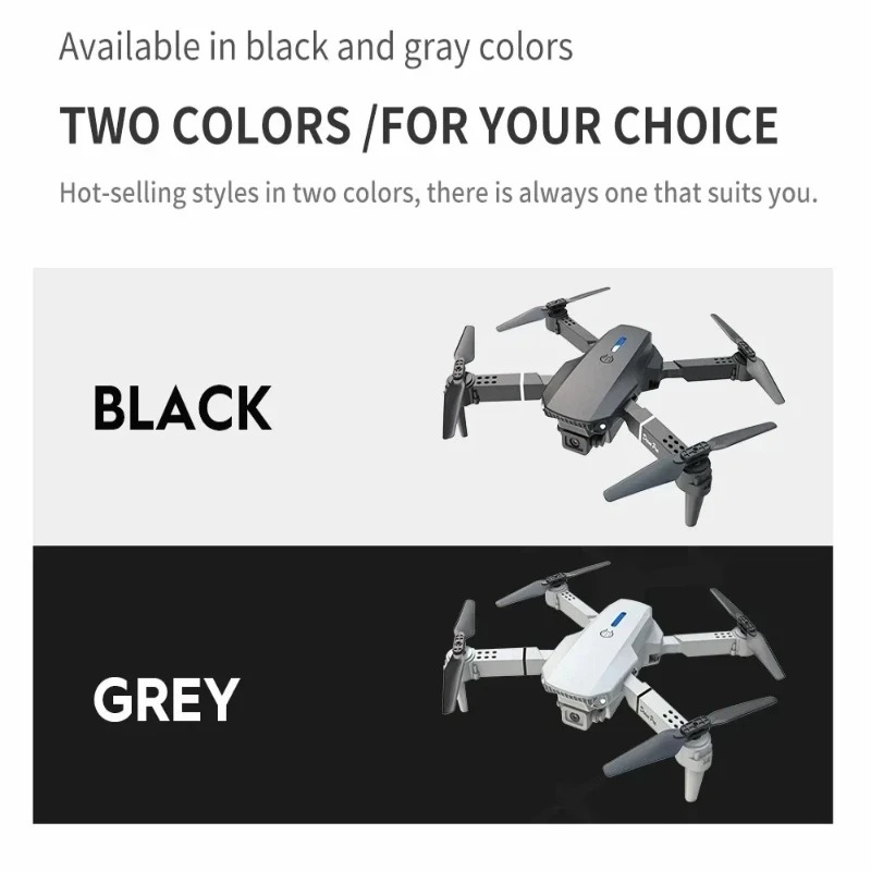 طائرة بدون طيار صغيرة E88 بكام - مراجعة Rc Drone E88 وسعره