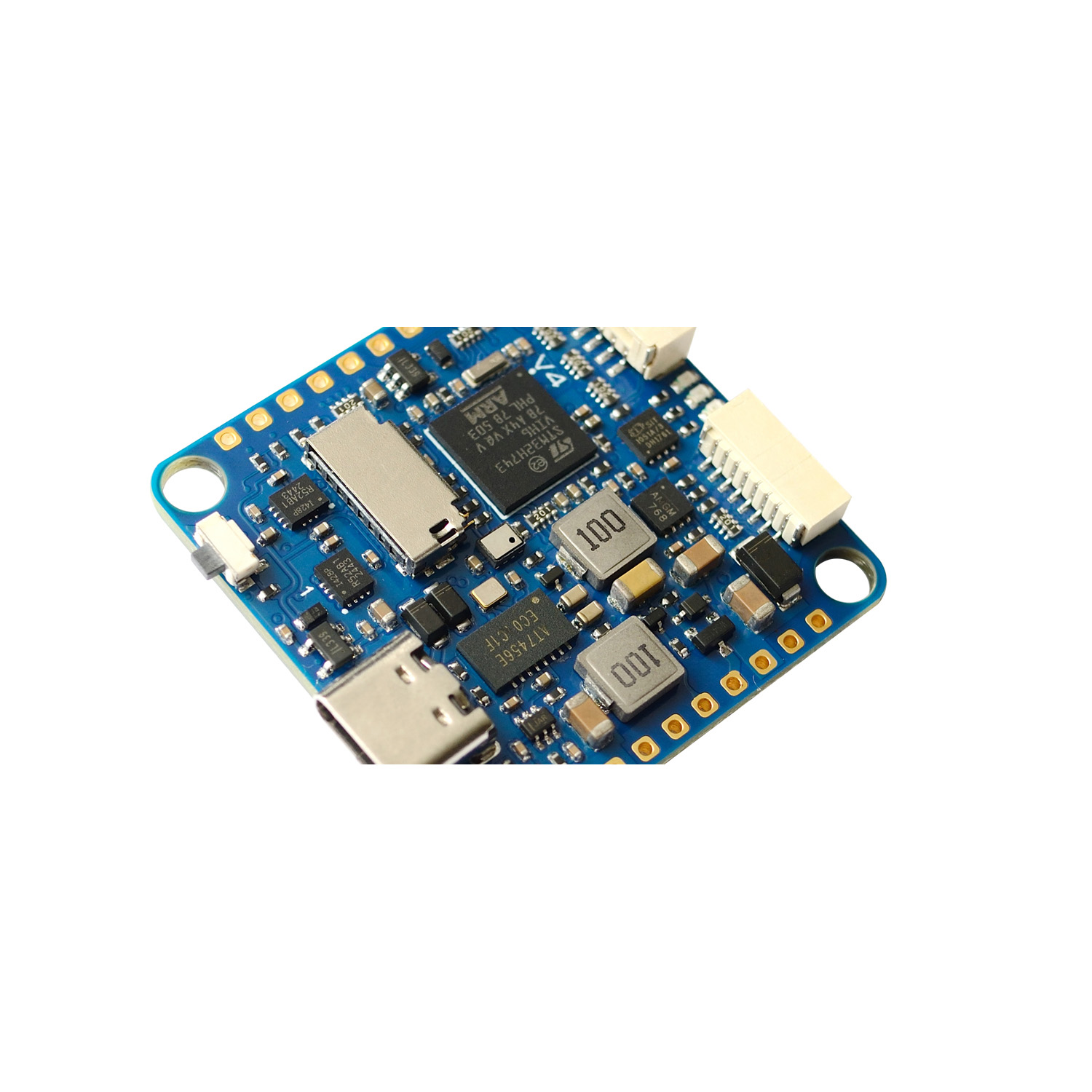 وحدة تحكم طيران H743 SLIM V4 S - مراجعة Drone Rc V4 وسعره