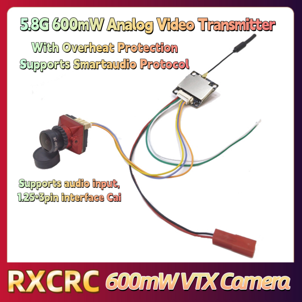 RXC 5.8G 600mW قوة VTX الارسال - مراجعة Drone Rc With Camera وسعره