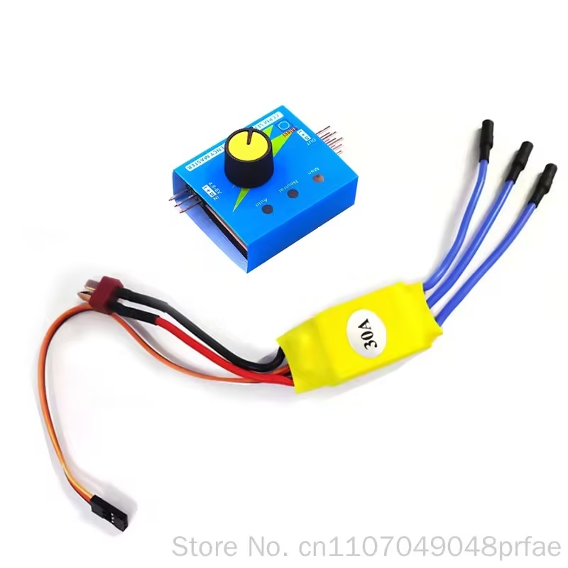 وحدة تحكم سرعة بدون فرشاة 30A  - مراجعة Esc 4In1 Brushless وسعره