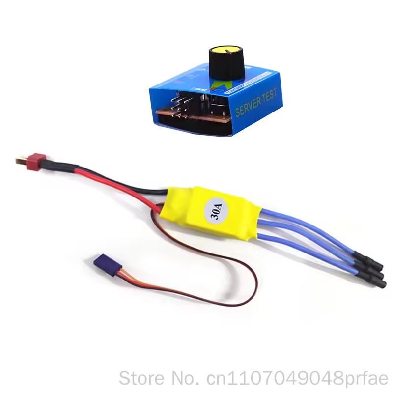 وحدة تحكم سرعة بدون فرشاة 30A  - مراجعة Esc 4In1 Brushless وسعره