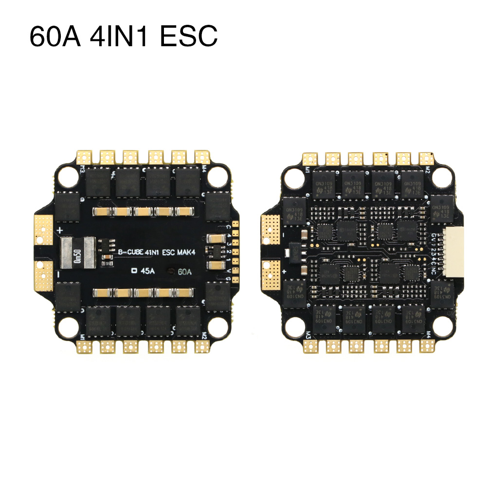 UAngel 4IN1 45A 60A ESC BLHELI - مراجعة Esc 4In1 Brushless وسعره