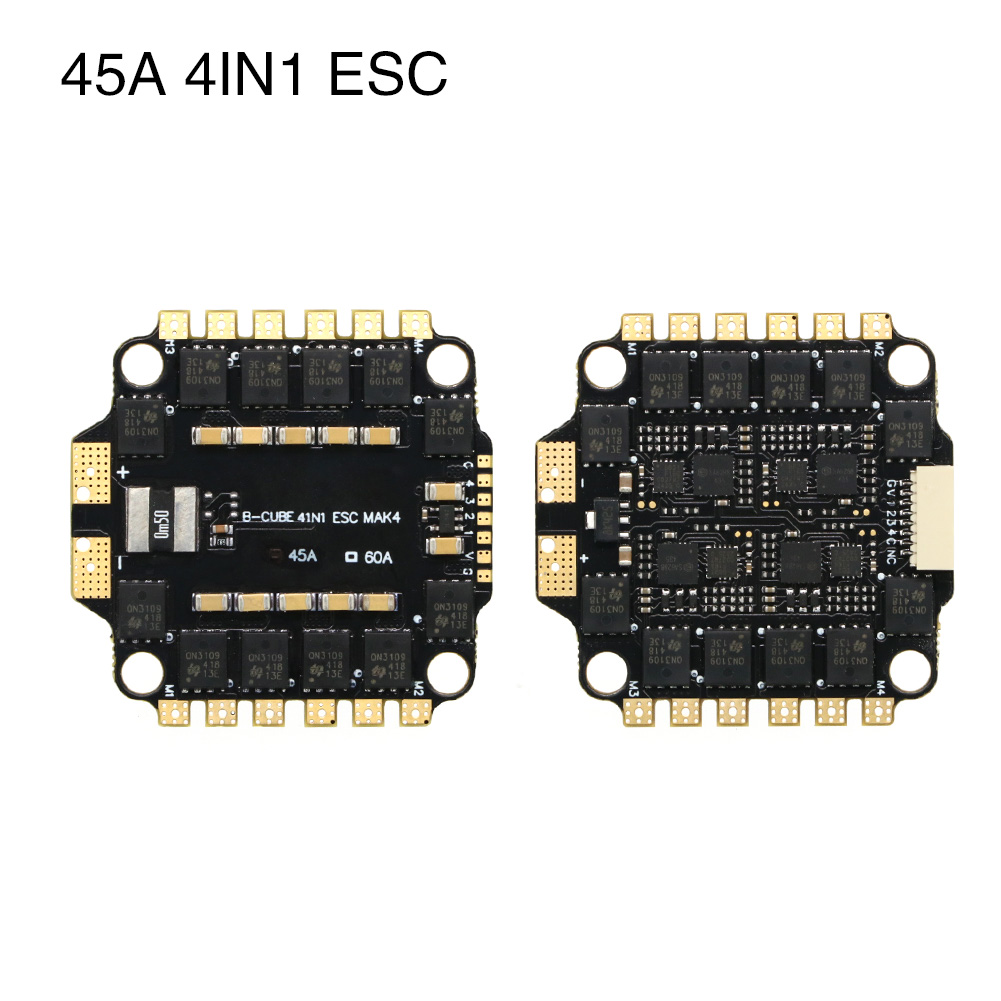 UAngel 4IN1 45A 60A ESC BLHELI - مراجعة Esc 4In1 Brushless وسعره