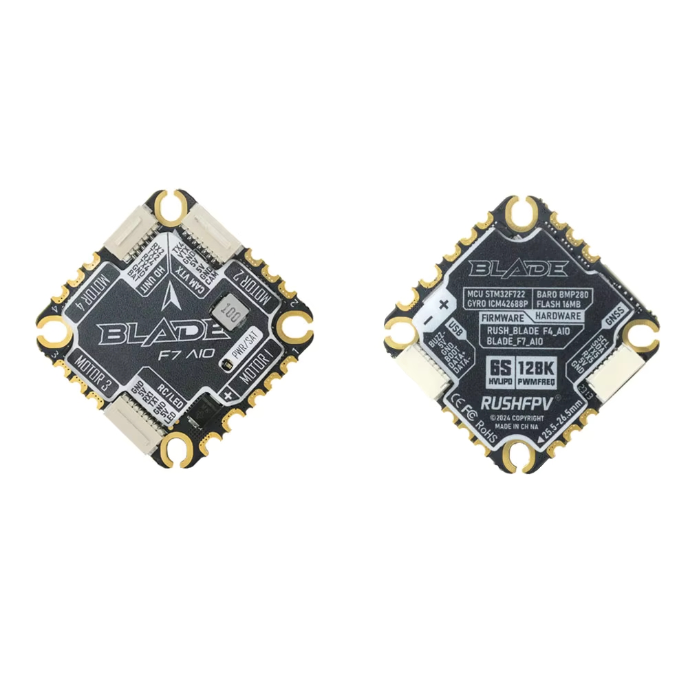 وحدة تحكم طيران RUSHFPV BLADE  - مراجعة Flight Controller وسعره