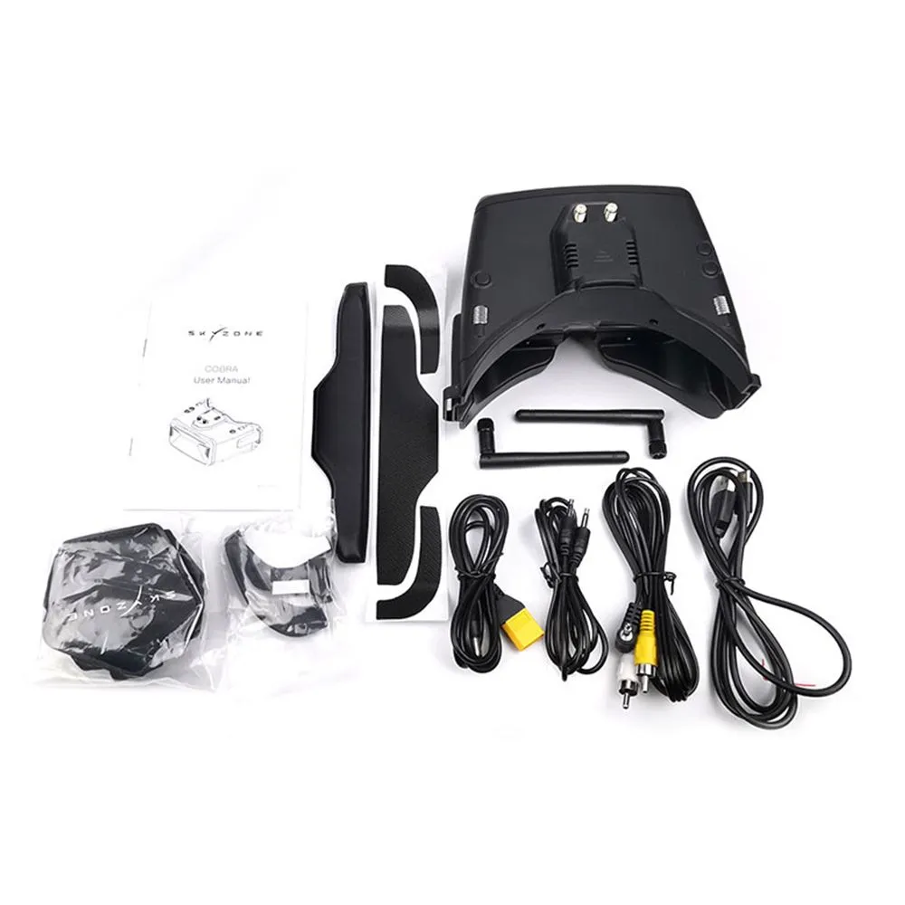 نظارات FPV طراز SKYZONE Cobra  - مراجعة Drone Rc V4 وسعره