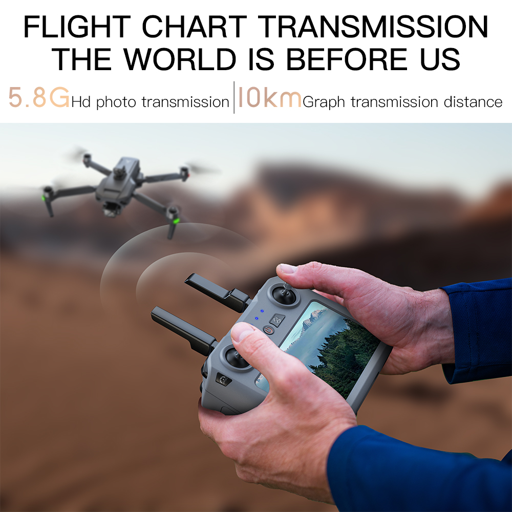 طائرة بدون طيار Teeggi SG909 M - مراجعة Drone Rc Foldable وسعره