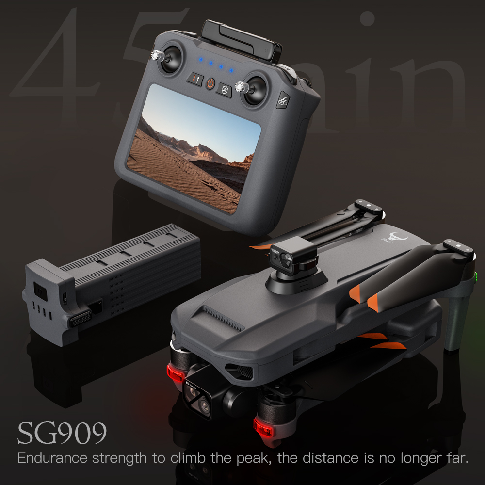 طائرة بدون طيار Teeggi SG909 M - مراجعة Drone Rc Foldable وسعره