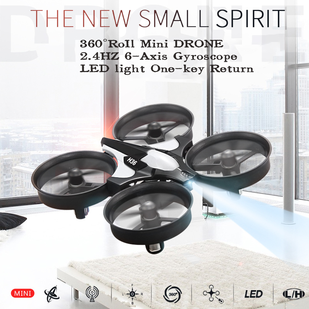 طائرة بدون طيار صغيرة JJRC H36 - مراجعة Drone Without Rc وسعره