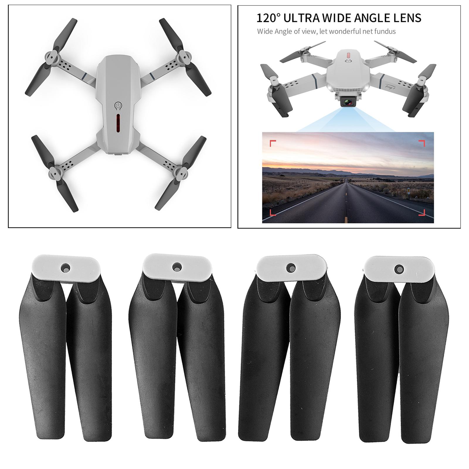 2 أزواج استبدال للطي المروحة ا - مراجعة Rc Drone E88 وسعره