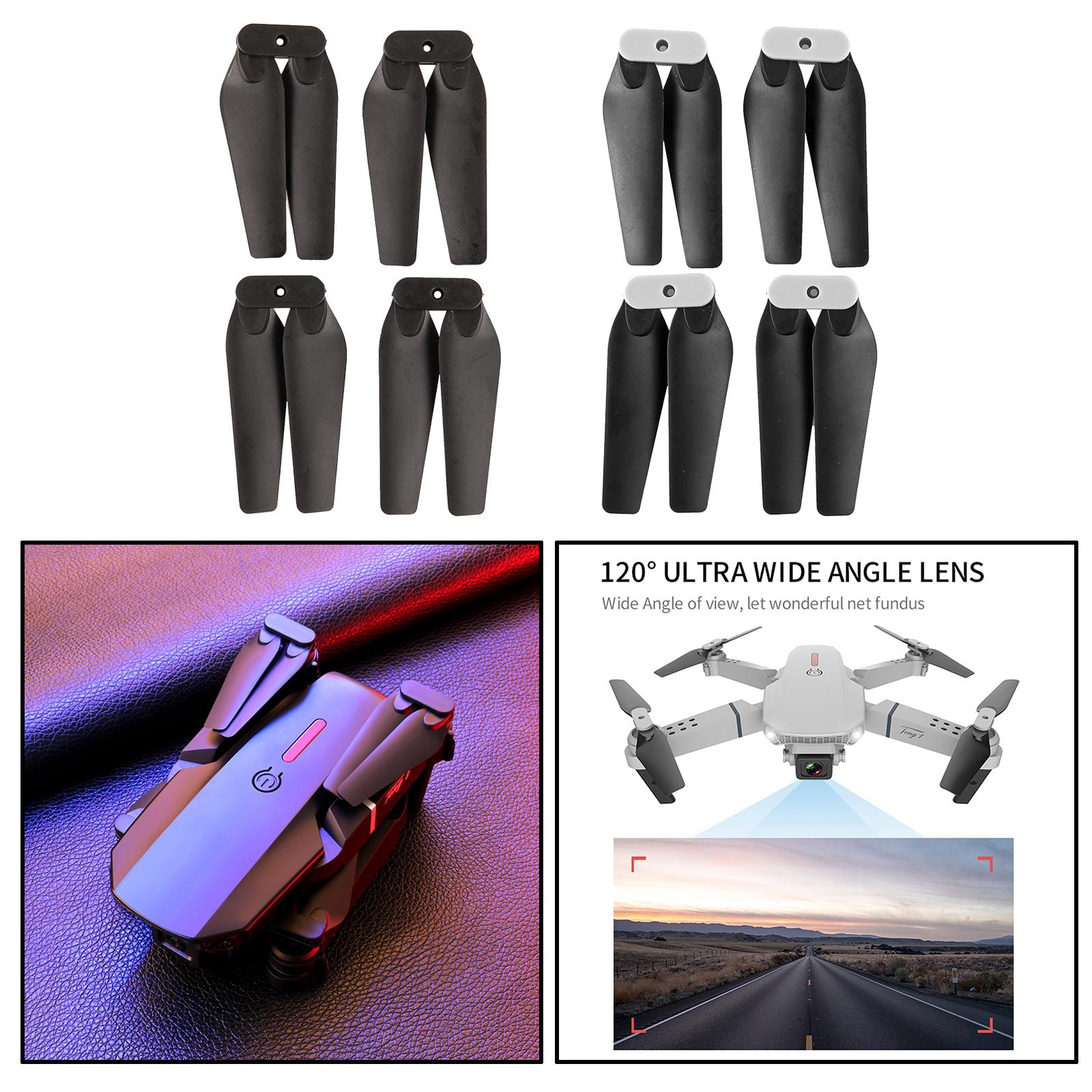 2 أزواج استبدال للطي المروحة ا - مراجعة Rc Drone E88 وسعره