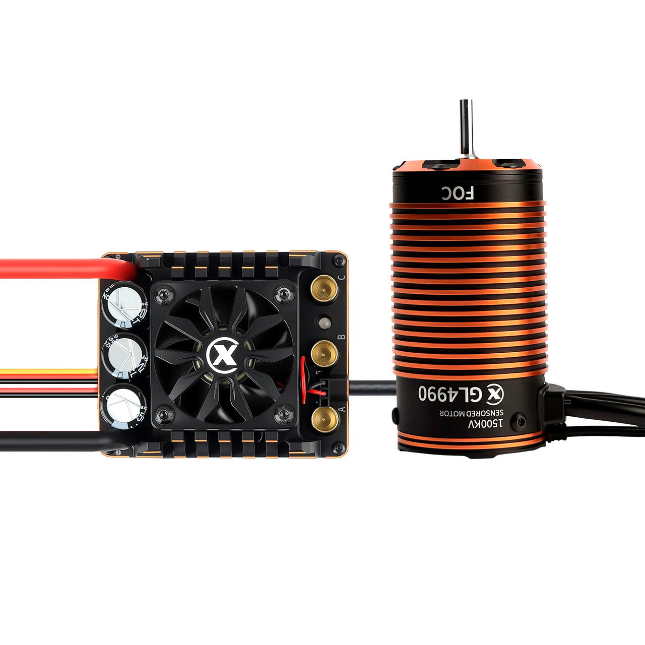 محرك بدون فرشاة XC COMBO FOC C - مراجعة Esc 4In1 Brushless وسعره