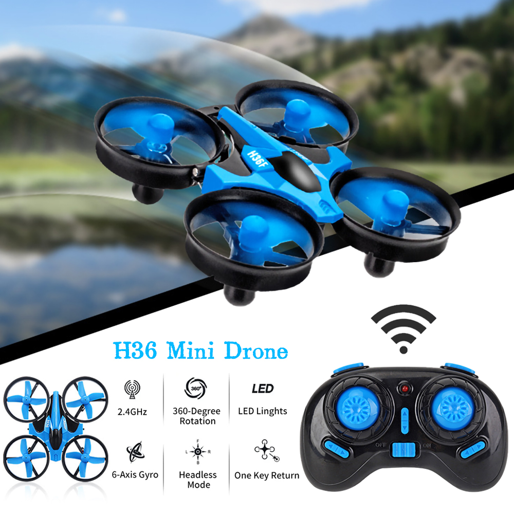JJRC H36 Mini Rc Drone 4ch 6-A - مراجعة Drone Without Rc وسعره