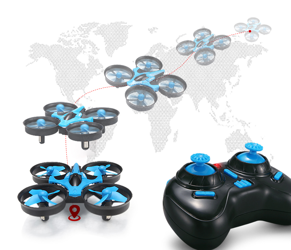 JJRC H36 Mini Rc Drone 4ch 6-A - مراجعة Drone Without Rc وسعره