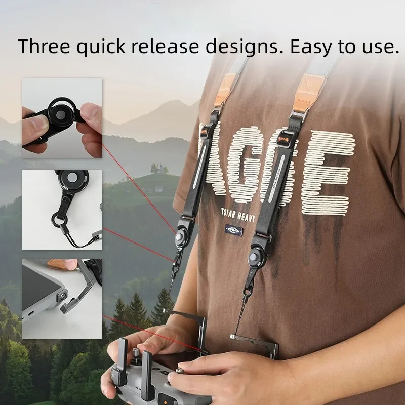 حزام رقبة ذاتي التوازن لجهاز ا - مراجعة Drone Rc Neck Strap وسعره
