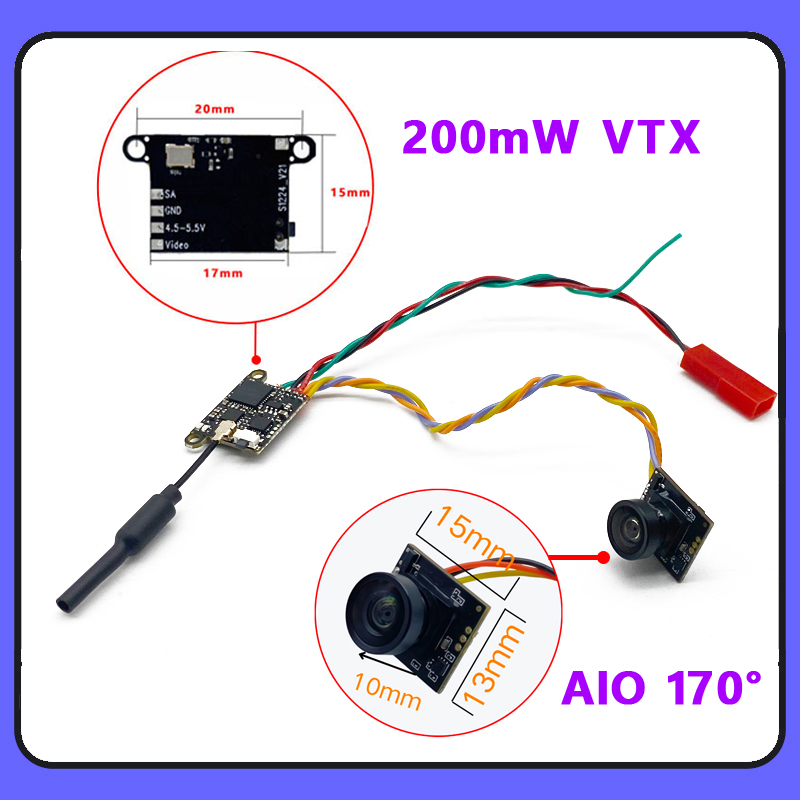 كاميرا SLONWAKE 5.8G 1200TVL F - مراجعة Drone Rc1 وسعره