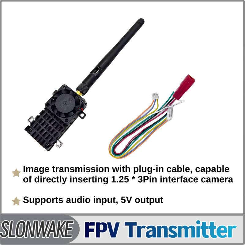 SLONWAKE 5.8G 3000mW محاكاة VT - مراجعة Drone Rc Airplane وسعره