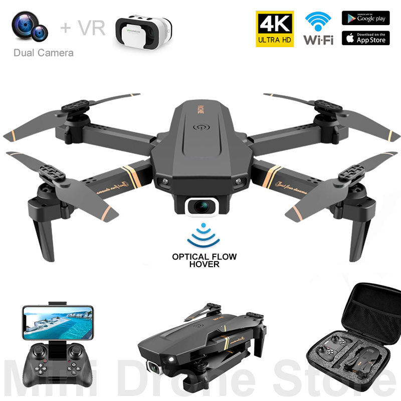 V4 Easy Fly Mini FPV Drone 4K  - مراجعة Drone Rc V4 وسعره