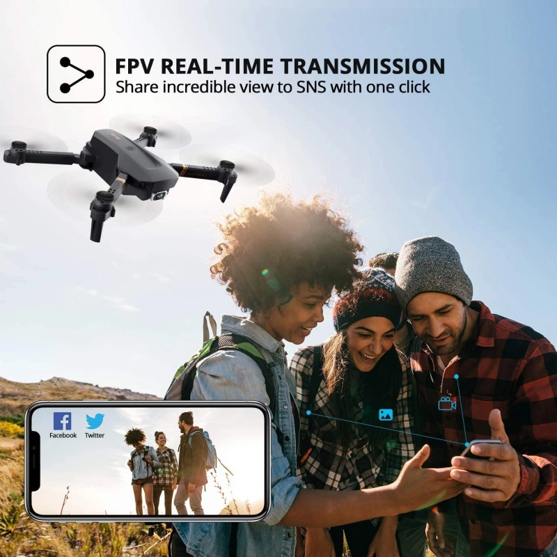 V4 Easy Fly Mini FPV Drone 4K  - مراجعة Drone Rc V4 وسعره