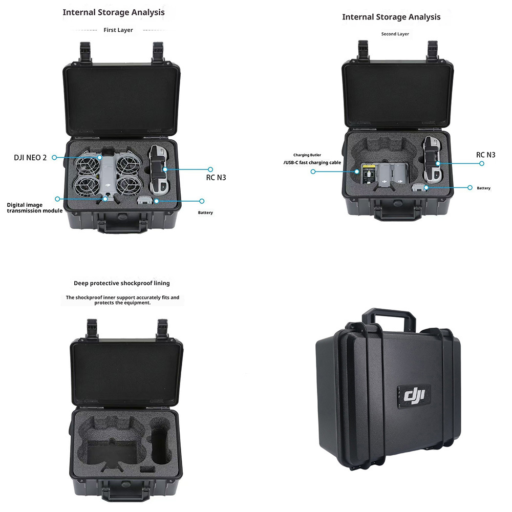 حقيبة حماية مناسبة لـ DJI NEO2 - مراجعة Drone Carrying Bag وسعره