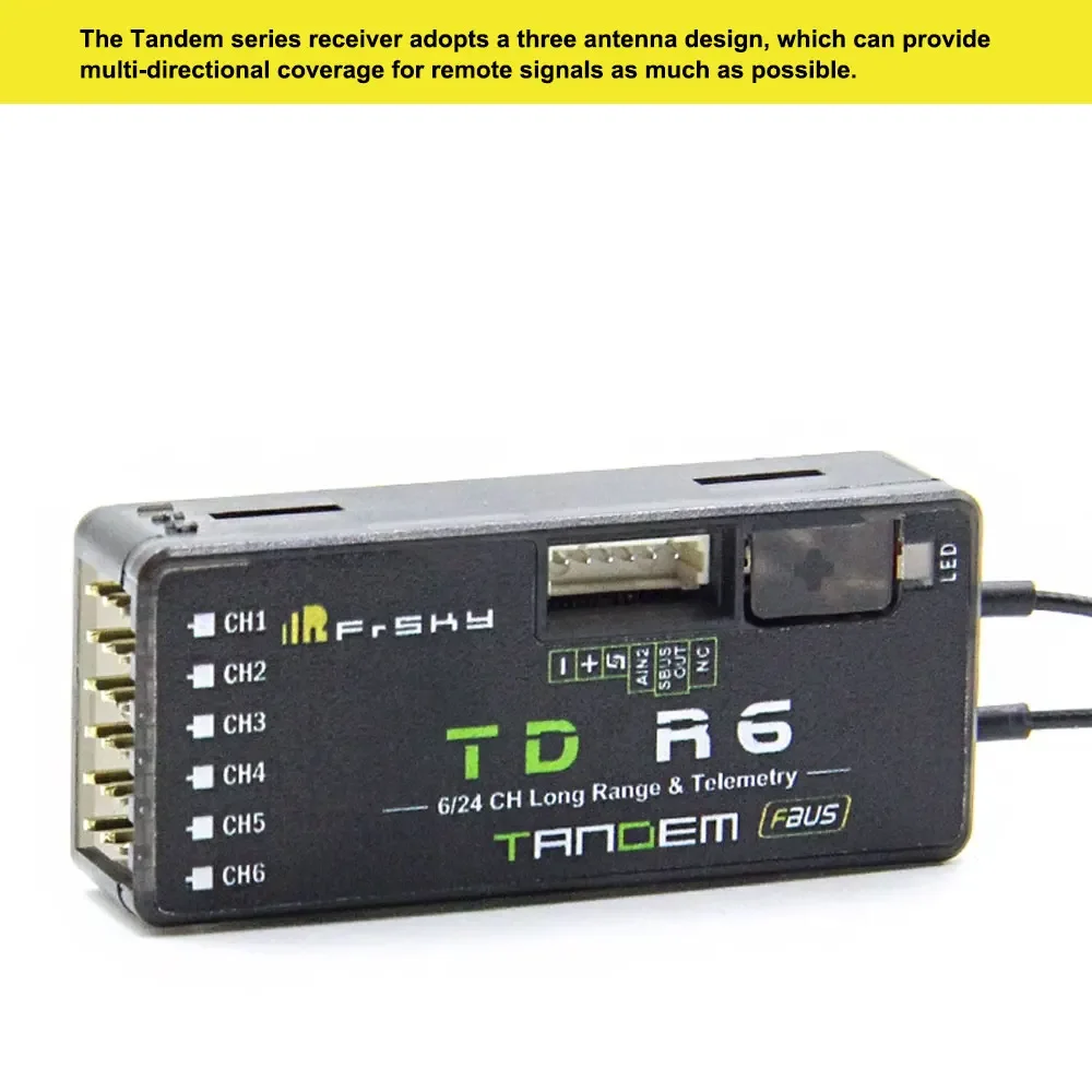 جهاز استقبال FrSky TD R6 2.4G/ - مراجعة Frsky Receiver Module وسعره