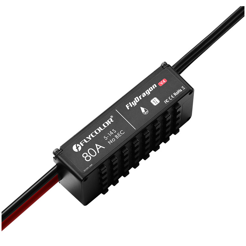 Flycolor FlyDragon 80A V4 ESC  - مراجعة Drone Rc V4 وسعره