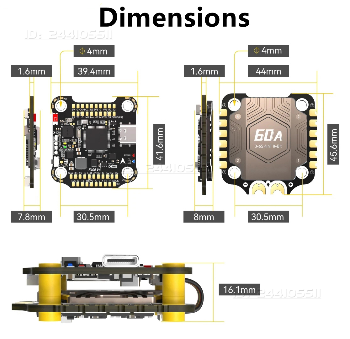 وحدة تحكم في الطيران F405 V4 F - مراجعة Drone Rc V4 وسعره