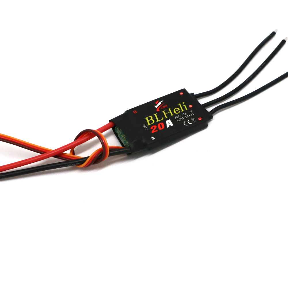 BLHeli فرش ESC 80A 12A 20A 30A - مراجعة Drone Rc Airplane وسعره