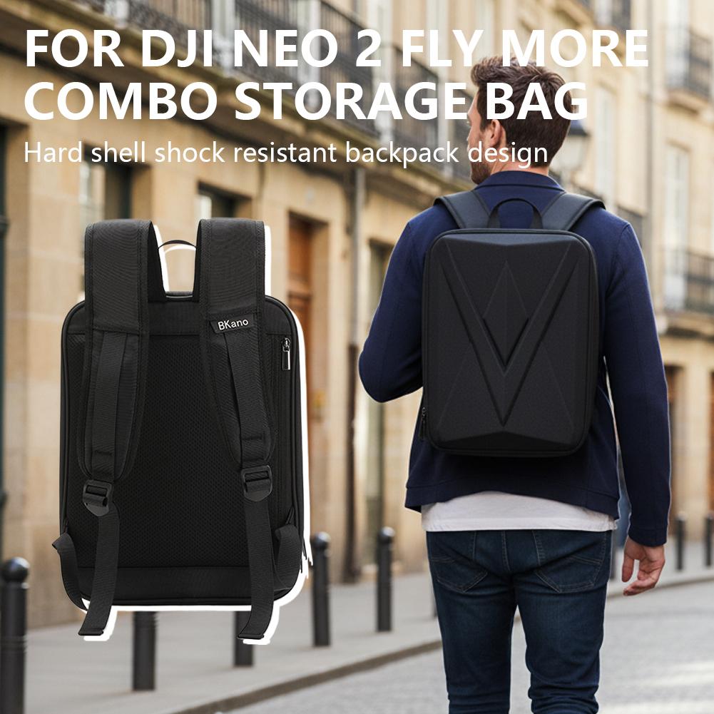 حقيبة ظهر صلبة لـ DJI NEO 2 حق - مراجعة Drone Carrying Bag وسعره